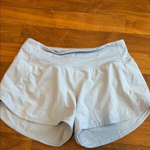 Lululemon Athletica Blue Athletic Shorts Lightweight Performance